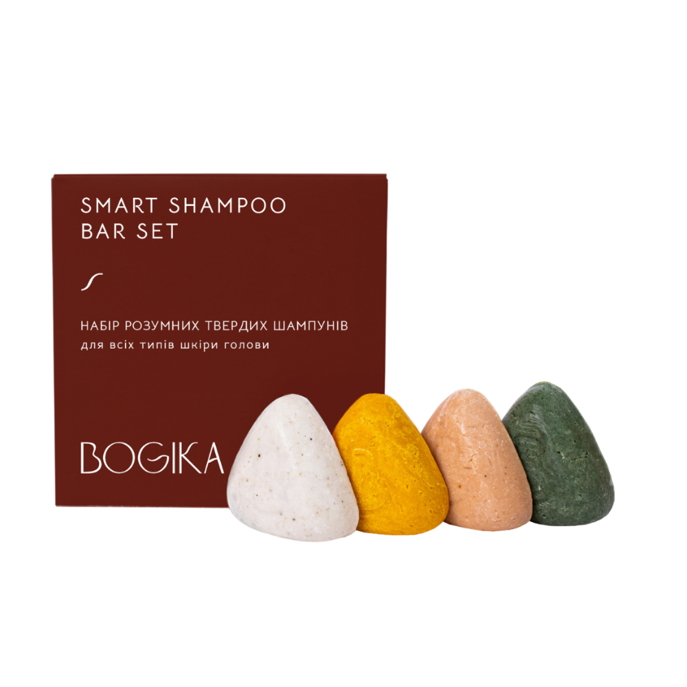 SMART SHAMPOO BAR SET НАБІР РОЗУМНИХ ТВЕРДИХ ШАМПУНІВ
