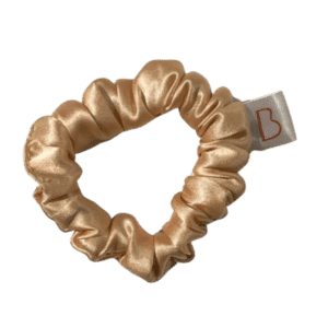 Купити NATURAL SILK HAIR BAND mini - резинка для волосся з натурального шовку бежева